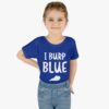 I Burp Blue Onesie - Image 3