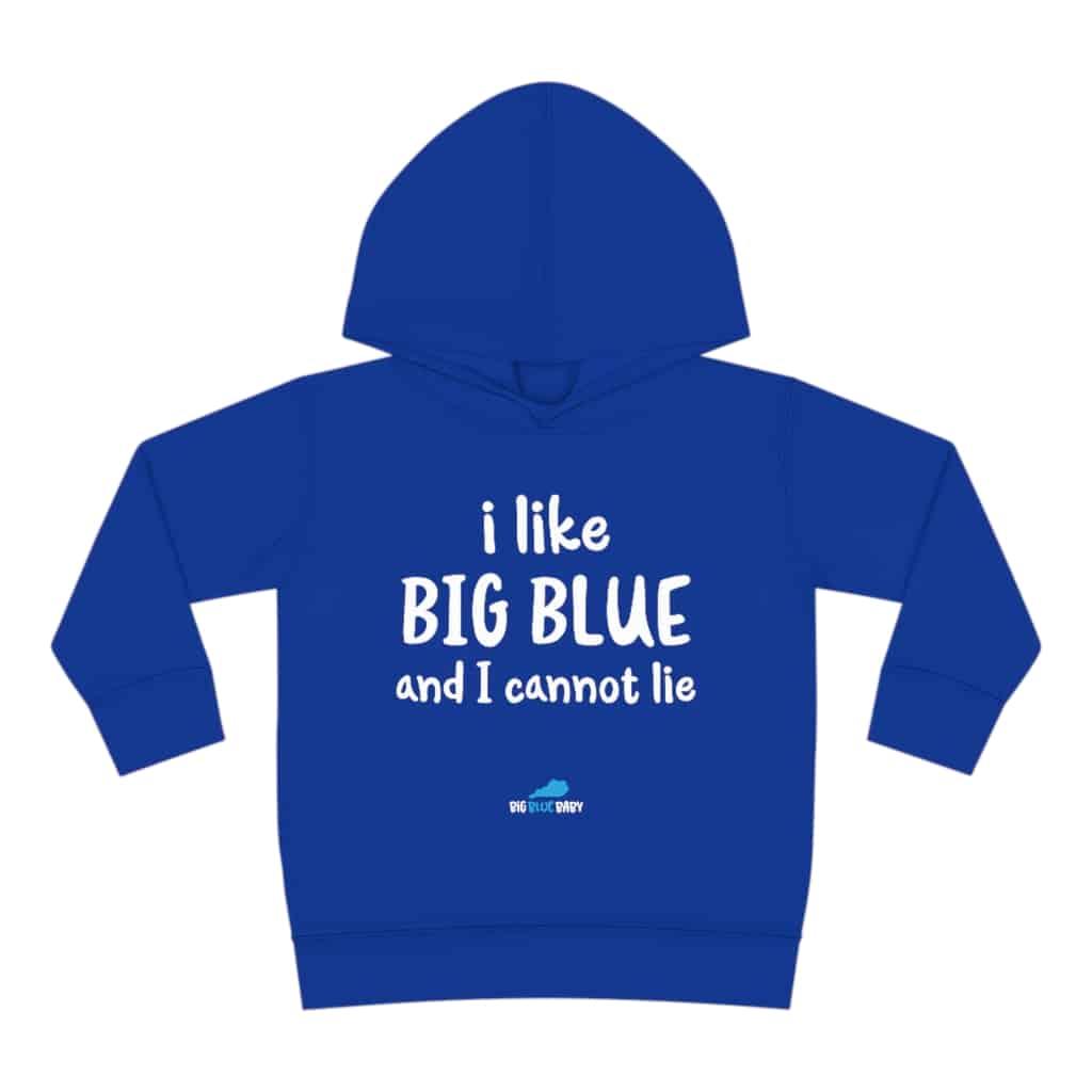 I Like Big Blue and I Cannot Lie Fleece Hoodie